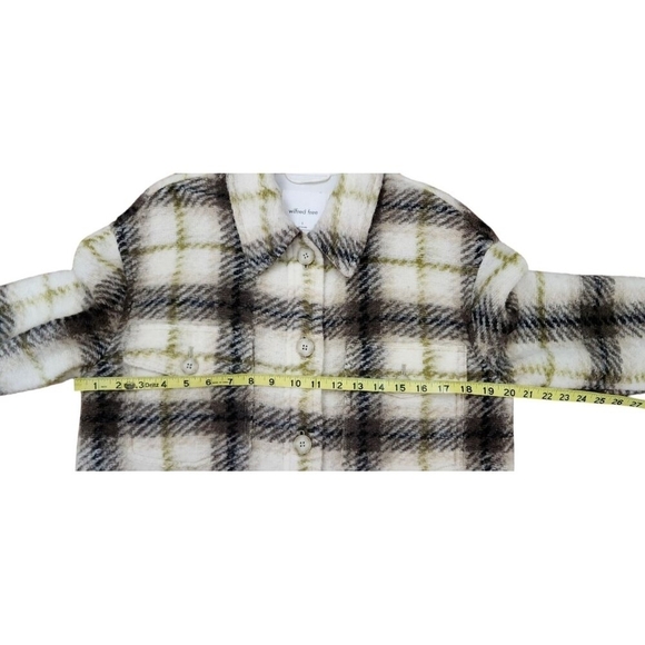 Wilfred Free Aritzia Plaid Wool Blend The Ganna Long Shacket Womens Small - Picture 14 of 16